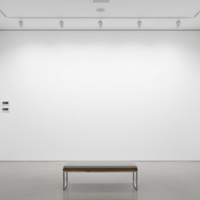 Wall art mockups with a coffee table