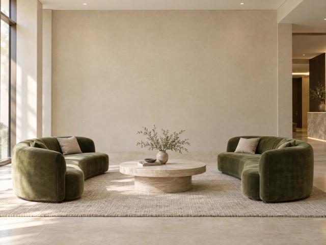 Hotel lobby seating
